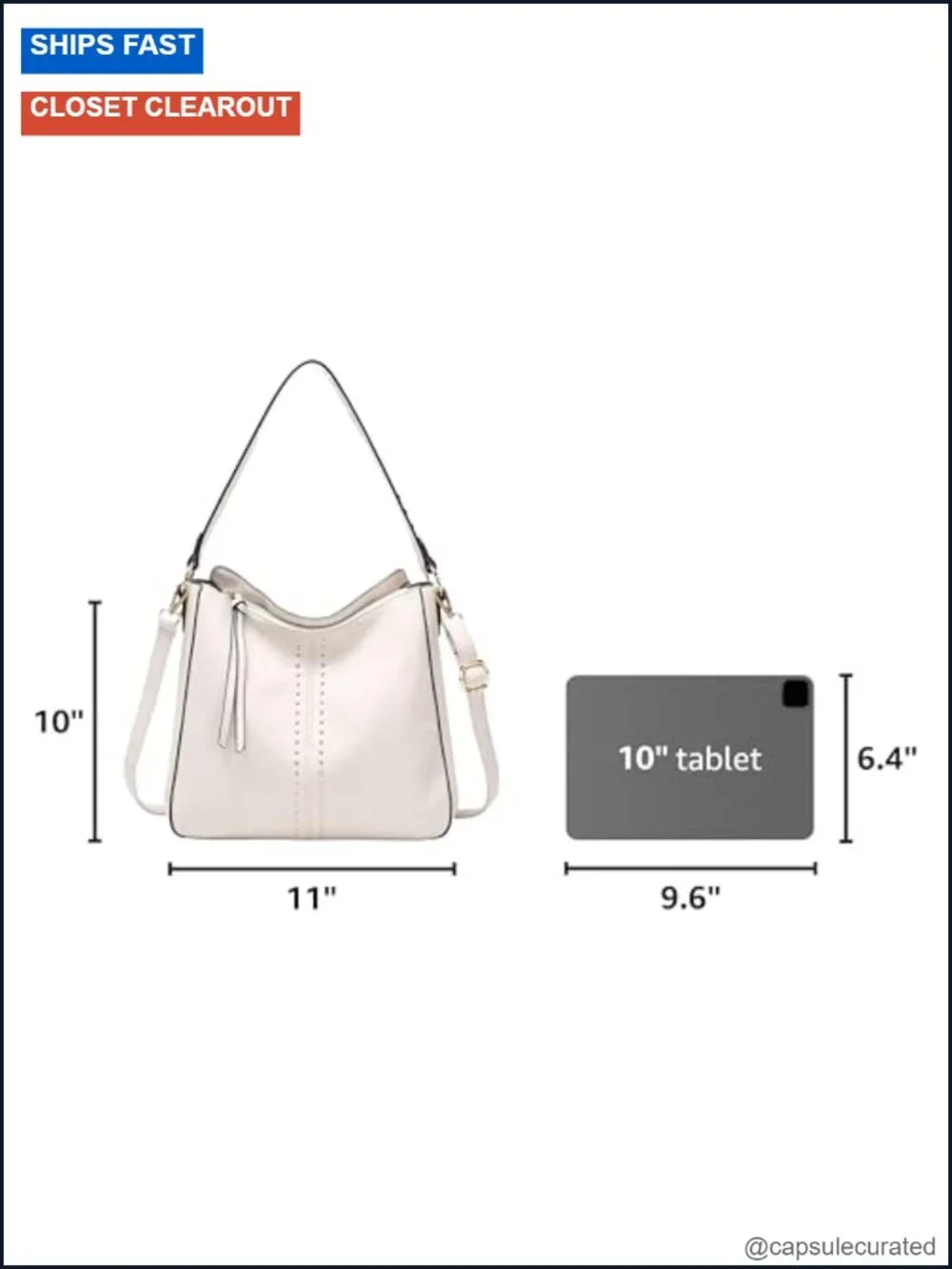 Women's Hobo Bag Faux Leather Shoulder Crossbody Purse